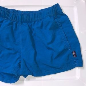 Blue Patagonia shorts